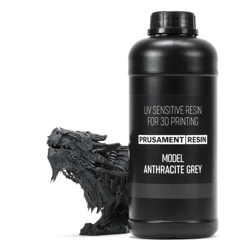 Prusament Resin Model 1kg -Anthracite Grey - PRE ORDER 10 - 14 DAYS