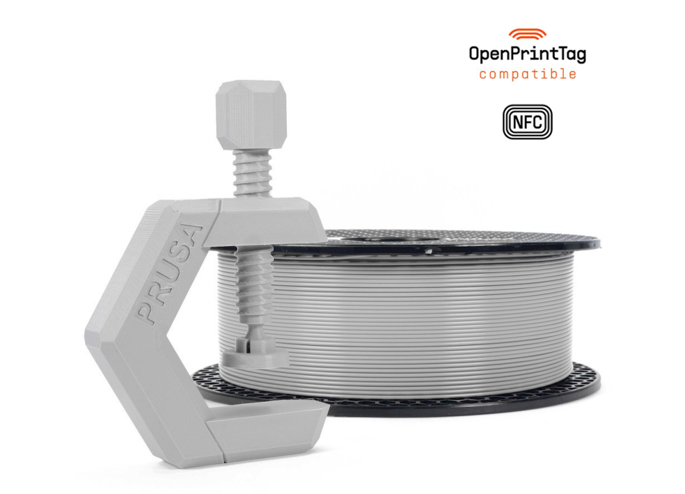Prusament PETG   1kg - Urban Grey - NFC REELS - PRE ORDER 7 - 10 working days