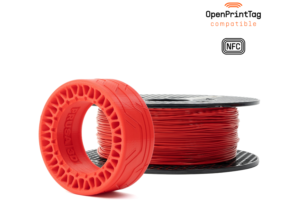 Prusament TPU 95A Lipstick Red  500g NFC - UK Stock & Pre Order