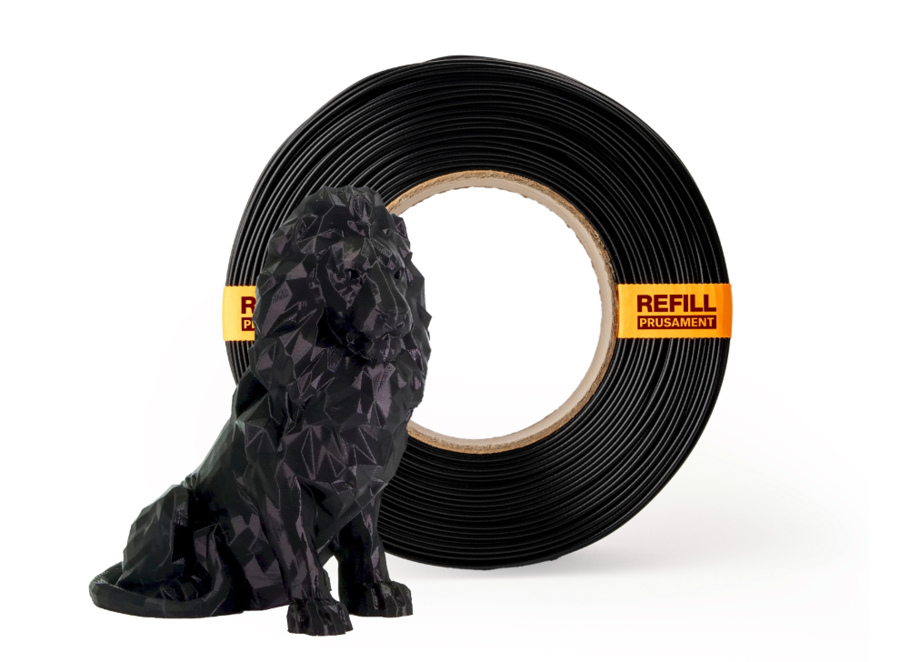 Prusament PLA Jet Black 900g Refill (NFC Compatible) PRE ORDER 10 - 14 DAYS