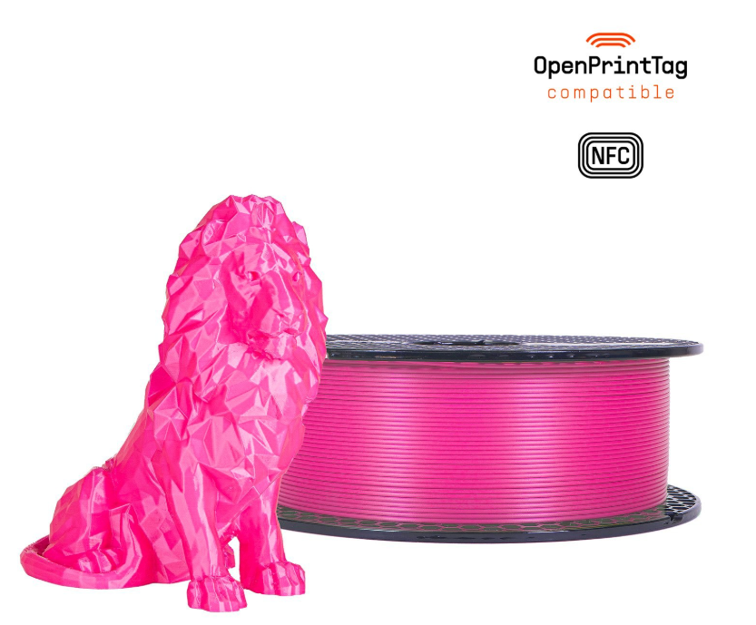 Prusament PLA  Blend Ms Pink 1kg NFC Spool UK STOCK & PRE ORDER