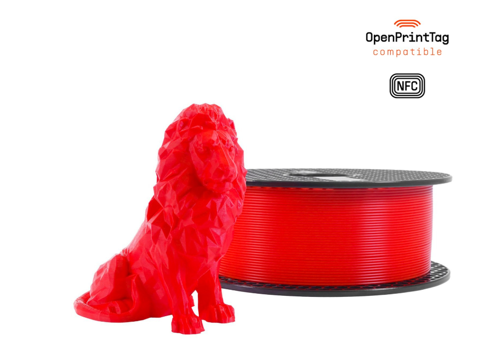 Prusament PLA  PLA Lipstick Red 1kg or 2kg  NFC Spool PRE ORDER