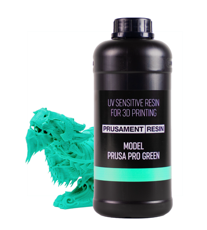 Prusament Resin Model 1kg -Pro Green - PRE ORDER 10 - 14 DAYS