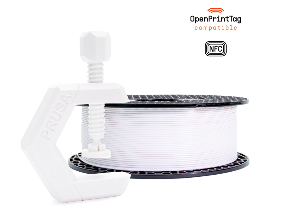 Prusament PETG   1kg - Signal White -  NFC REELS - PRE ORDER 7 - 10 working days