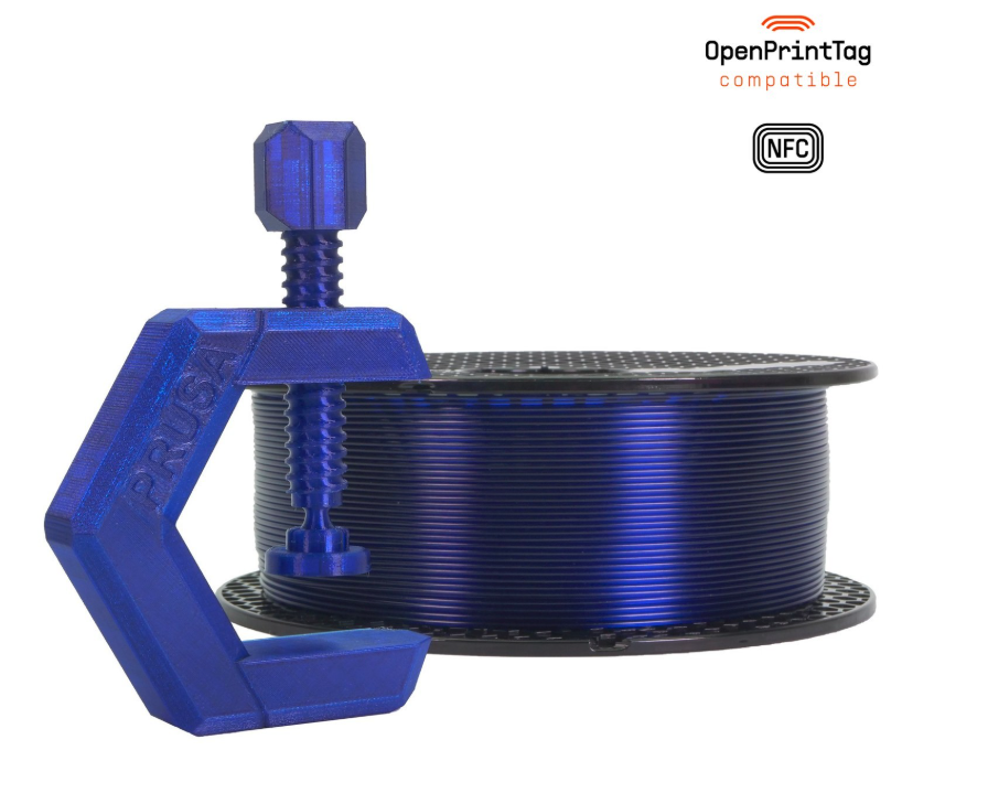 Prusament PETG   1kg - Ultra Blue - NFC REELS - PRE ORDER 7 - 10 working days