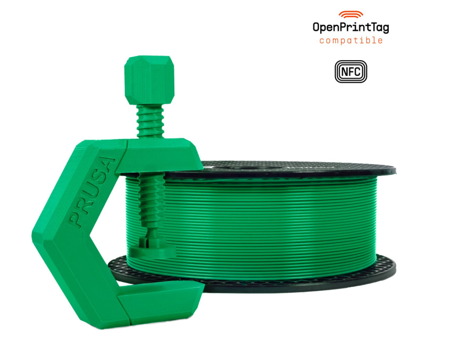 Prusament PETG   1kg - Jungle Green - NFC REELS - PRE ORDER 7 - 10 working days