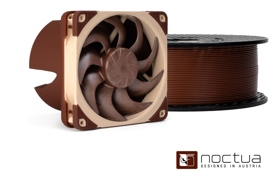 Prusament PLA Noctua Brown 1kg (NFC) UK stock & Preorder
