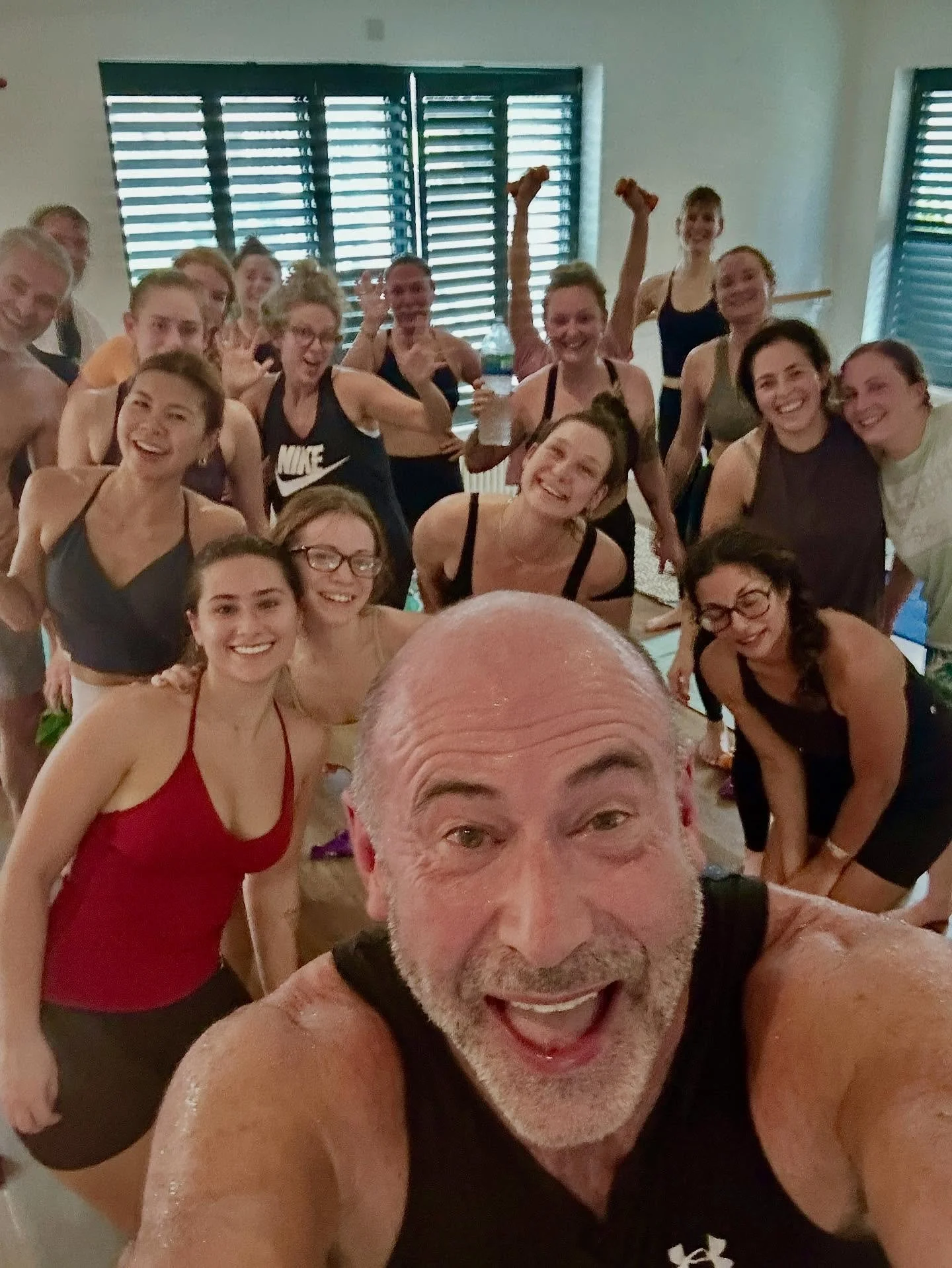 Absolutely buzzing after teaching such a full class today! 💪🔥 So proud of everyone who showed up, worked hard, and brought the energy. We got hot, sweaty, and strong &mdash; Pilates power all the way! ✨
@thehumankindcommunity 

#PilatesStrength #Ho