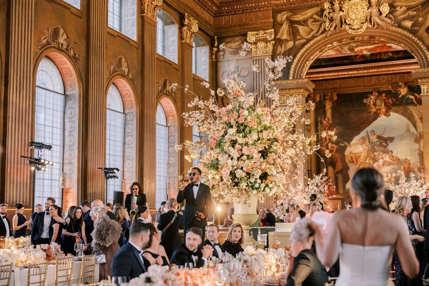 Finally sharing moments from our very first wedding of last year &mdash; the beautiful Georgia &amp; Ash at the ever-wonderful Painted Hall. Set in April, right in the heart of spring, when the cherry blossom was at its most magical. 💫

Also, my fir