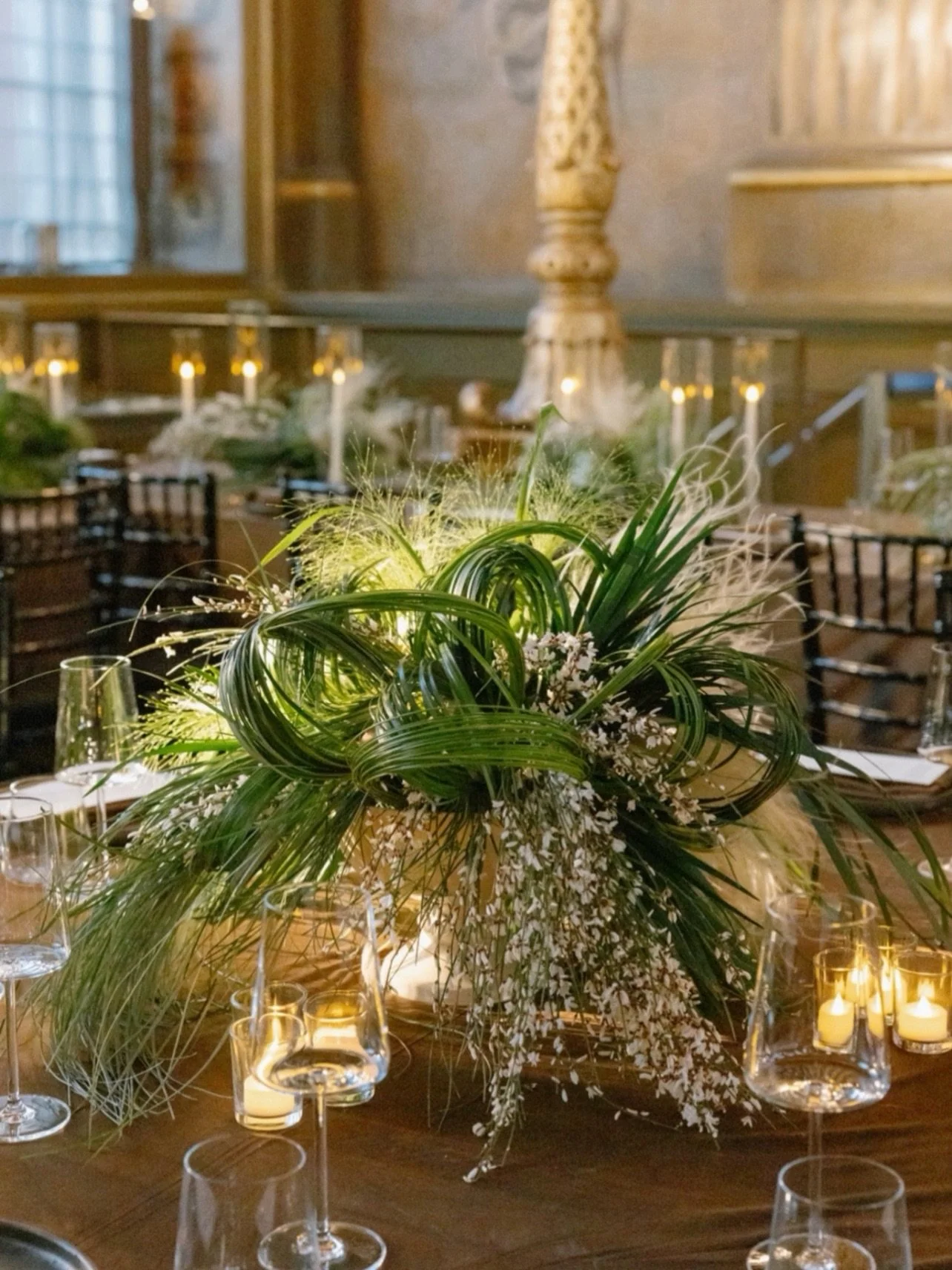 Bit different, these! No big showy flowers, just soft, loopy grasses doing their thing. Simple on paper, not so simple in real life! Big love to my team for sticking with it &mdash; saints, the lot of them! I&rsquo;m totally in love with the final lo