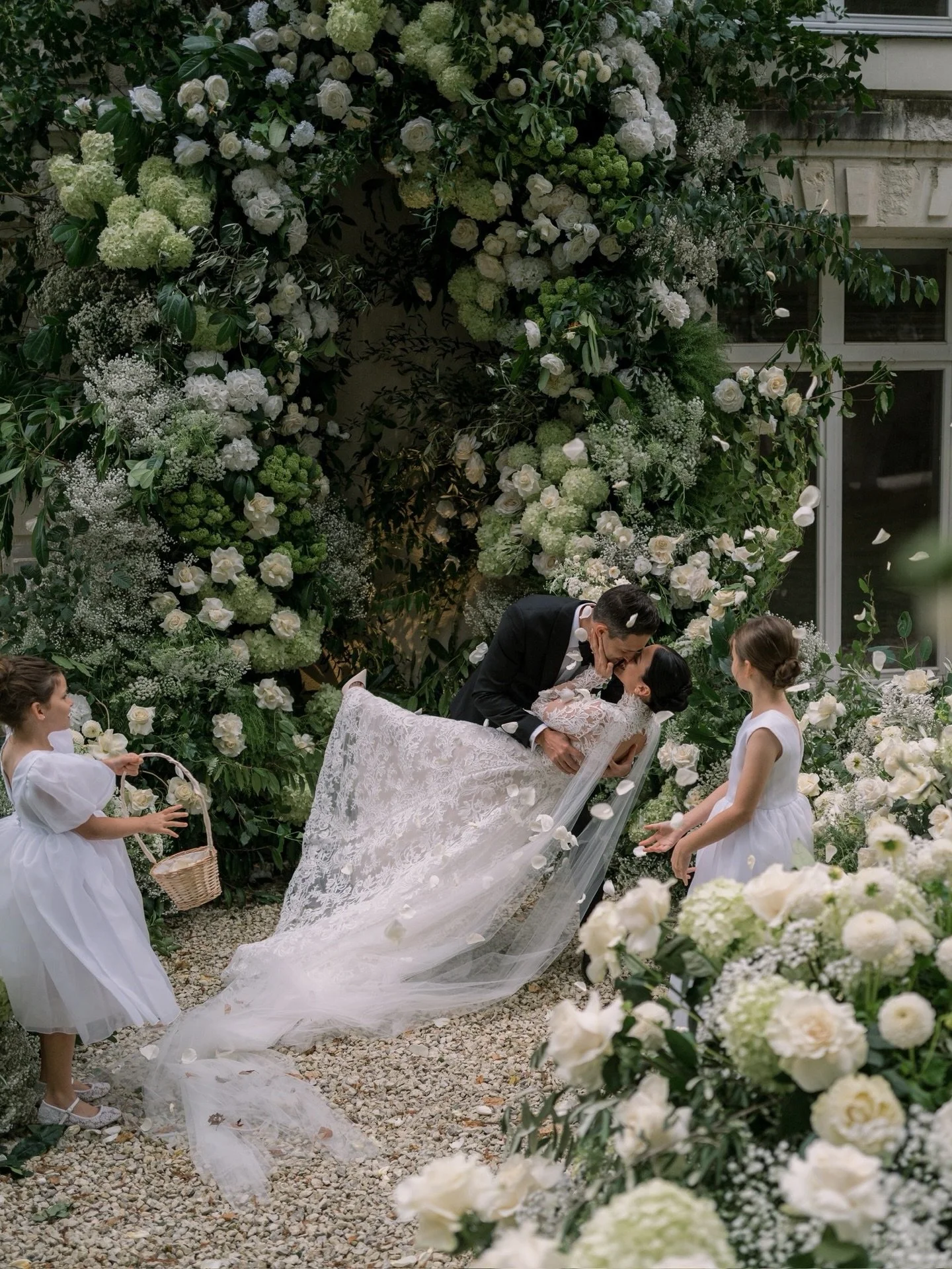 Ill never be over the fact that these special little girls married their parents. So BEAUTIFUL! And then Matt cooked their favourite home cooked meal for them as their wedding dinner and the family&rsquo;s quiet moments in the kitchen together were j