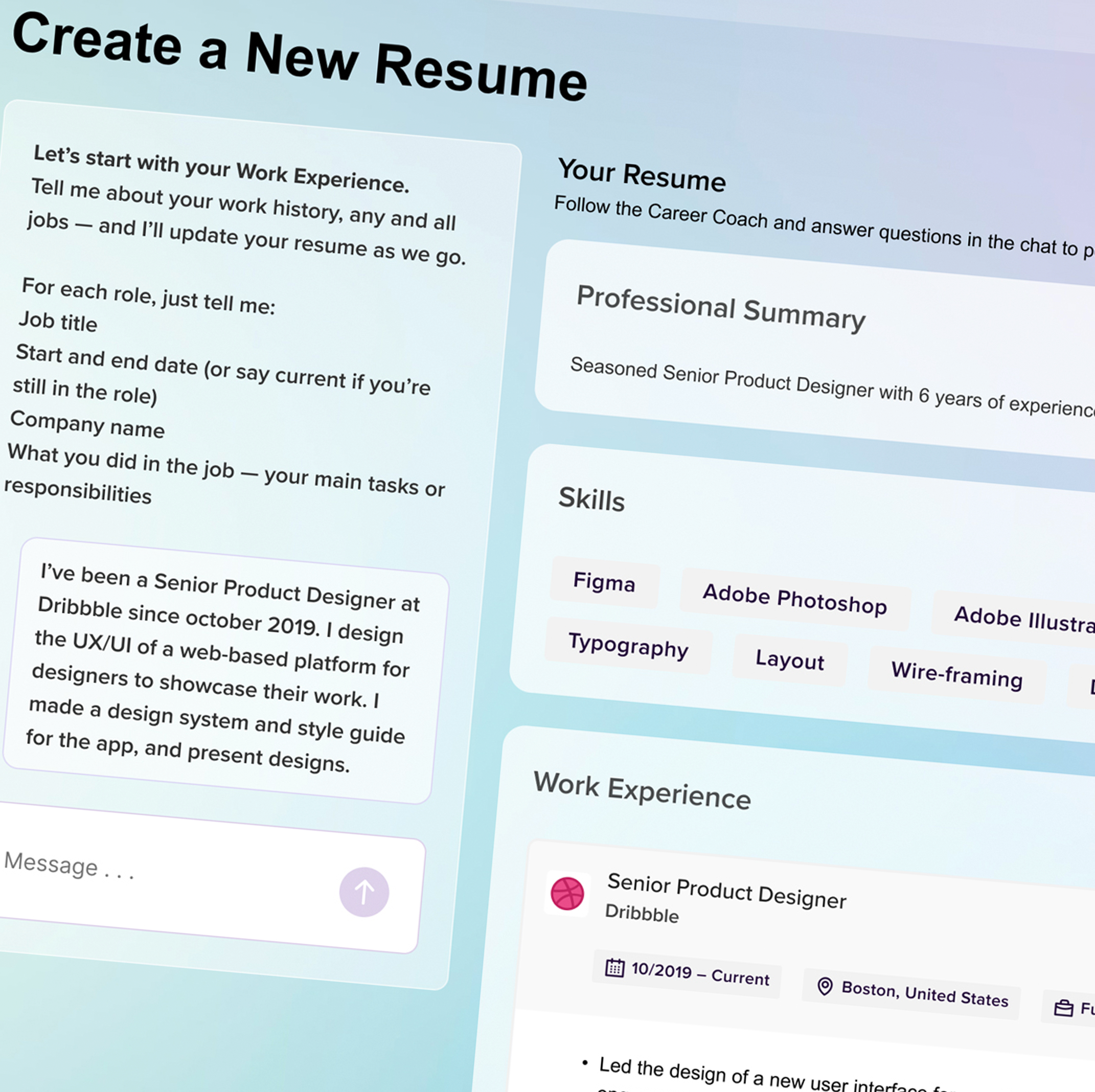 MonsterCareers A.I. Prototype