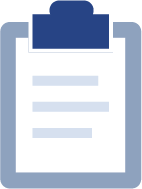 Registration & Forms link.  Clipart of a clipboard.