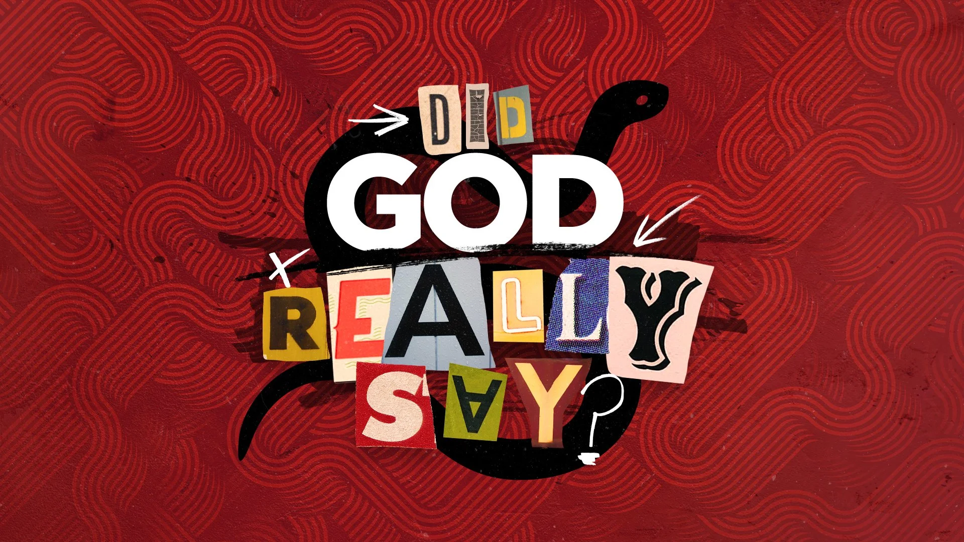 Did God Really Say? - STANDARD (Bumper & Graphics Only)