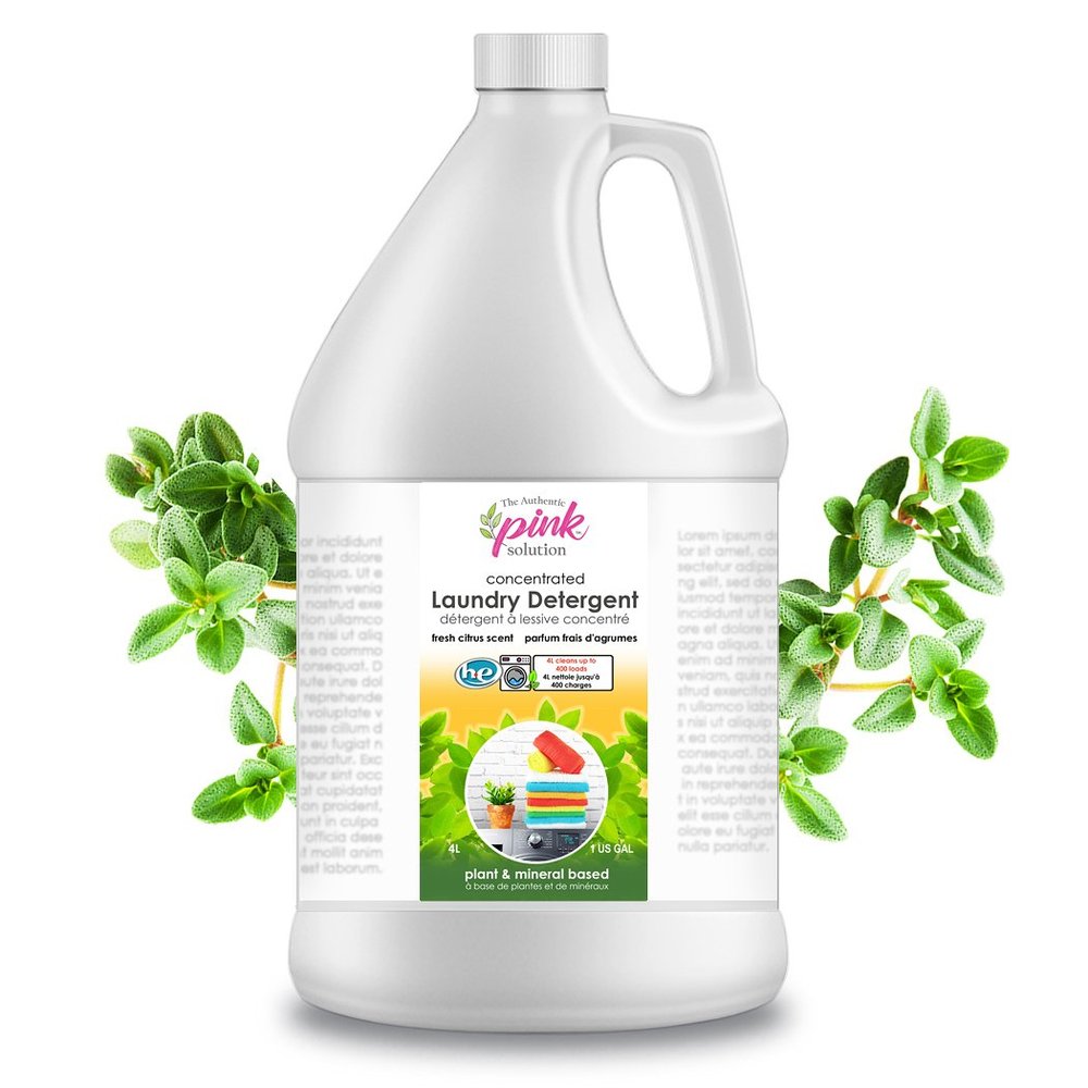 Spring Detergent Pink PRODUCTS — Pink Solution
