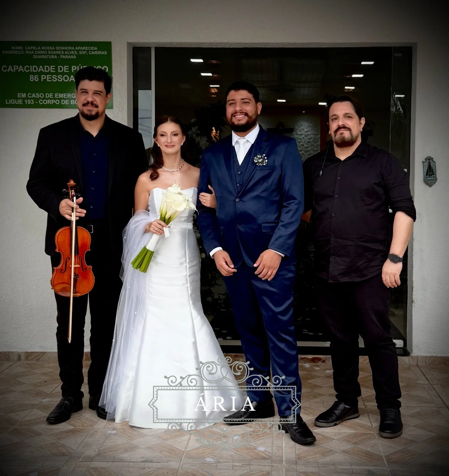 Bel&iacute;ssimo casamento de @fernanda_lais40 e @marcos.santos256  #violino #joinville #casamentos #noivas #casamentosguaratuba #noivasjoinville #violinista #violinoguaratuba  #noiva #ariartemusica #musicaparaeventos #musicosparana #violin #wedding