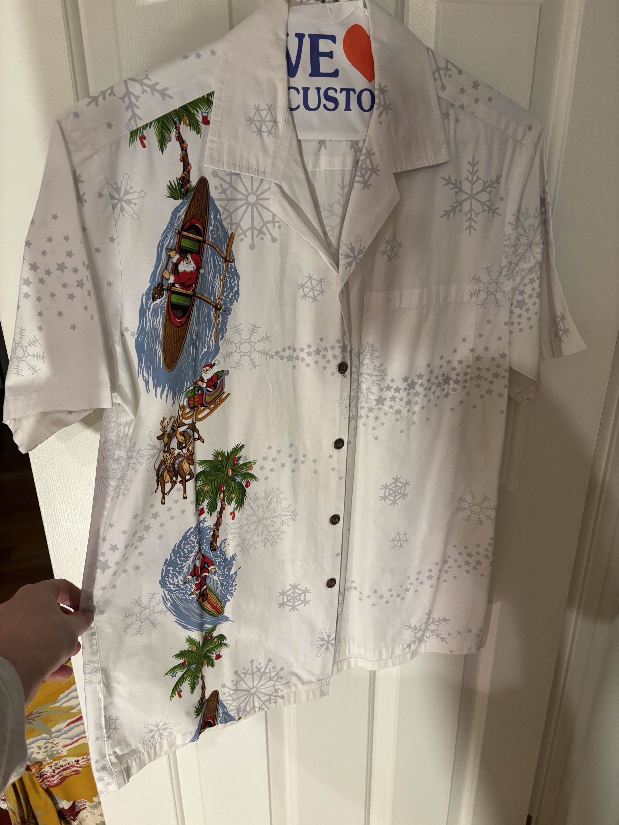 Nerd Guy Shirt (Hawaiian Christmas)