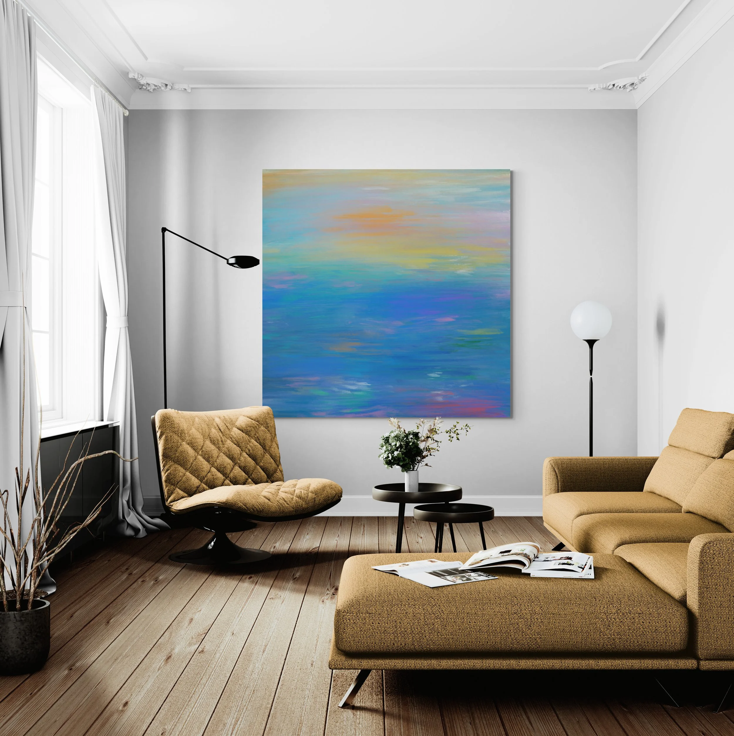 SUNSET OF LIGHTS - iPad Painting
