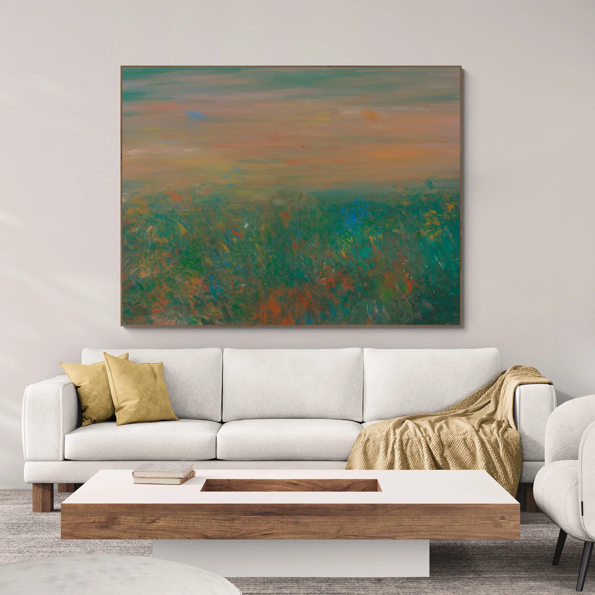 SUNSET IN BLOOM, 2025 | iPad Painting | Visit my Shop