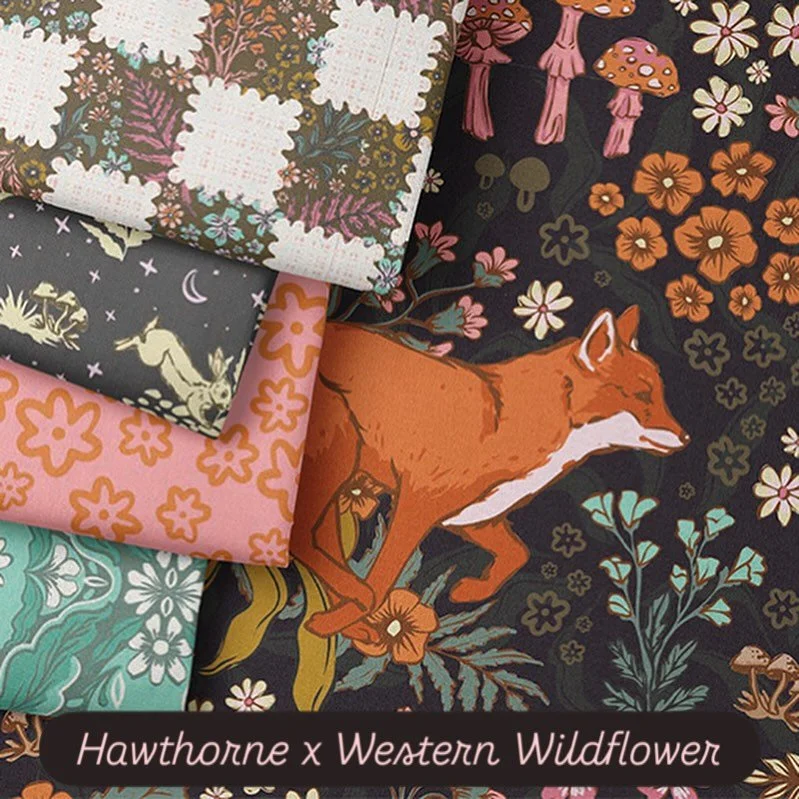 I haven&rsquo;t posted anything all Summer so it&rsquo;s time to show off this pretty collection again and a bonus photo of the cuties that fill-up my heart. 🤍

Foxenwood is available with Hawthorne Supply Co. @hawthornesupplyco and it is the perfec