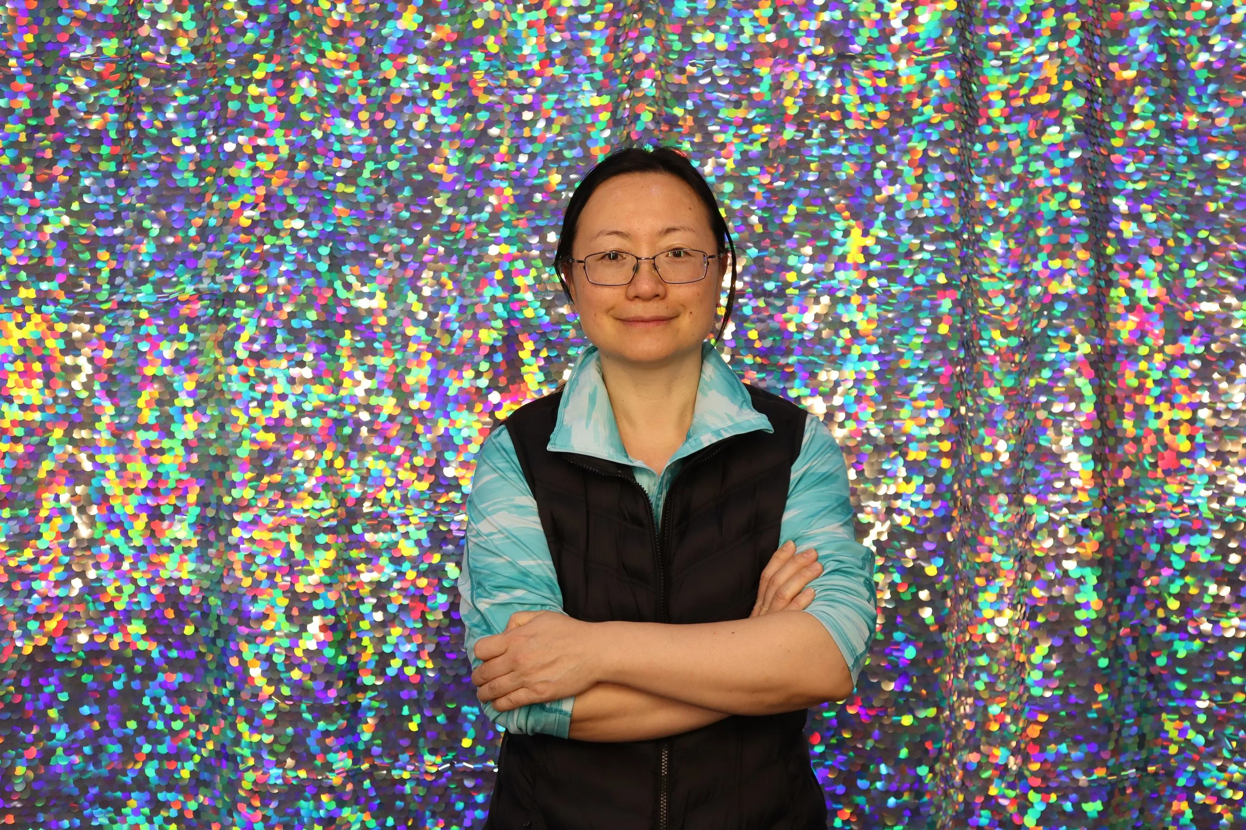 Rainbow Sparkle (Tiny CDs) Sequin 