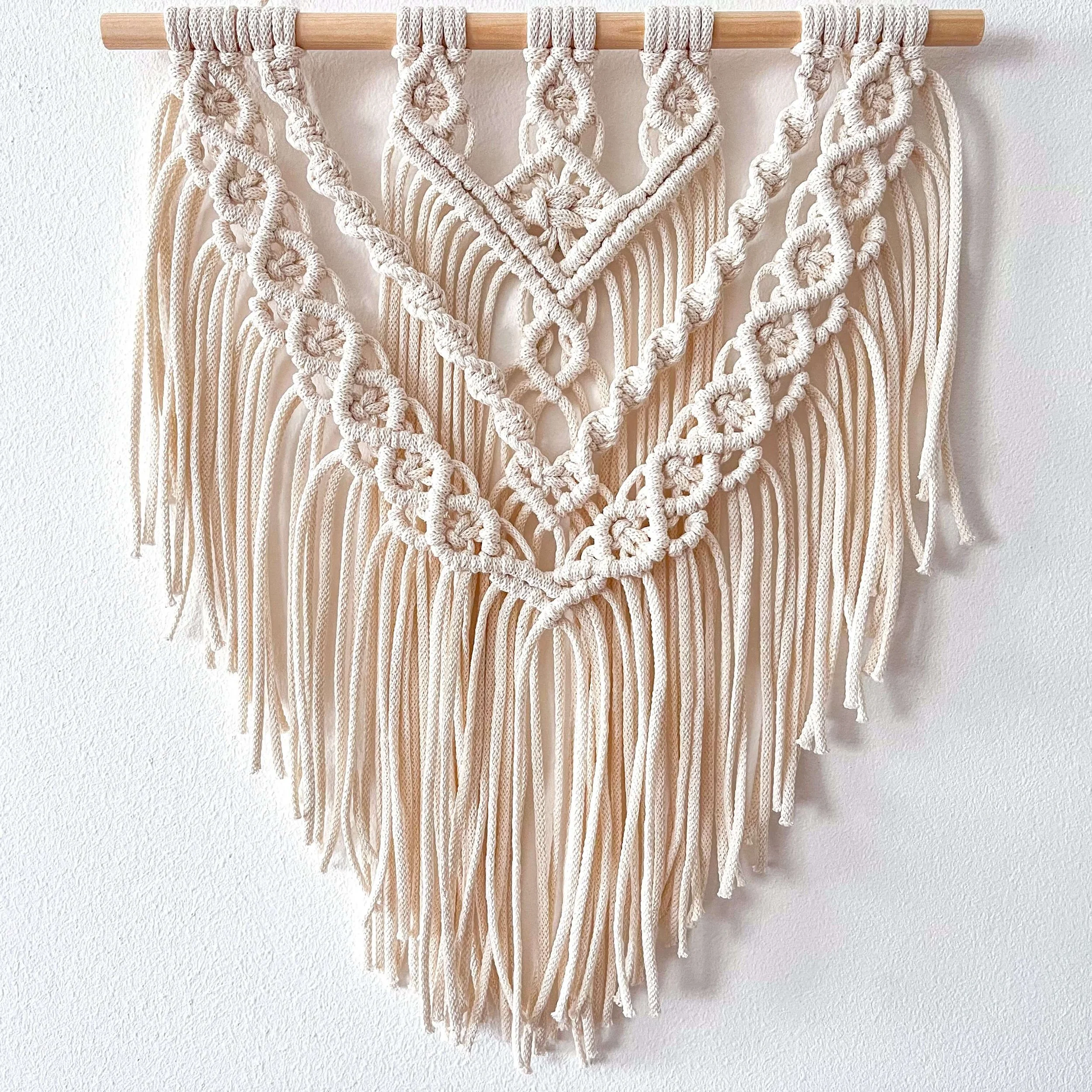 FABO DIY makramé falidísz