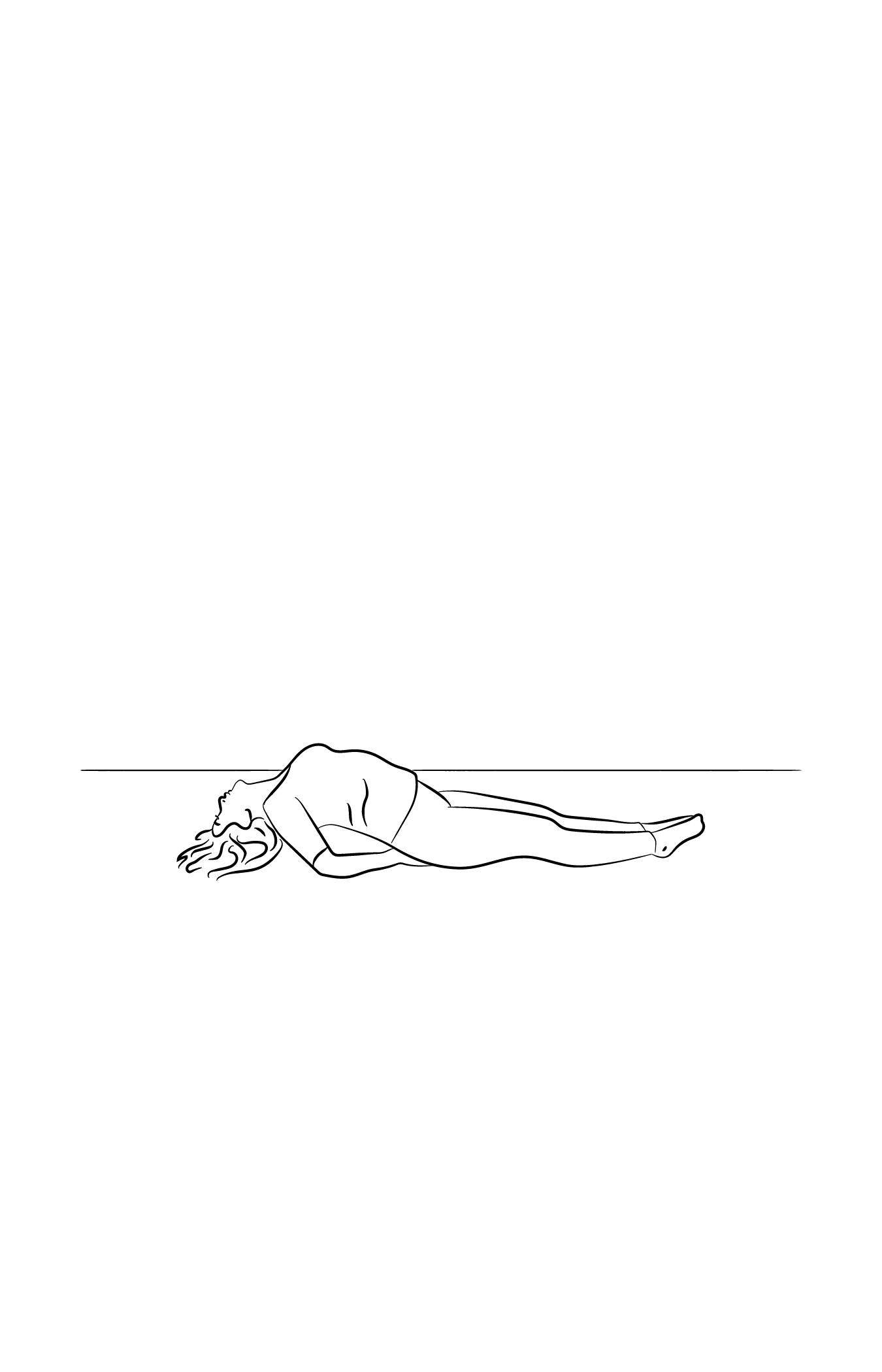 yoga pose for grief and somatic healing