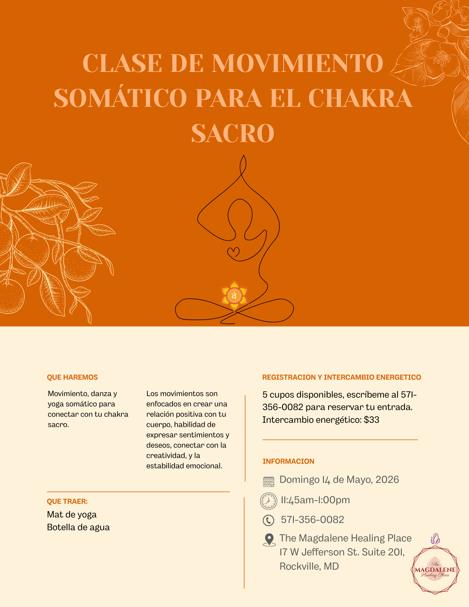 Movimiento Somatico Para el Chakra Sacro
