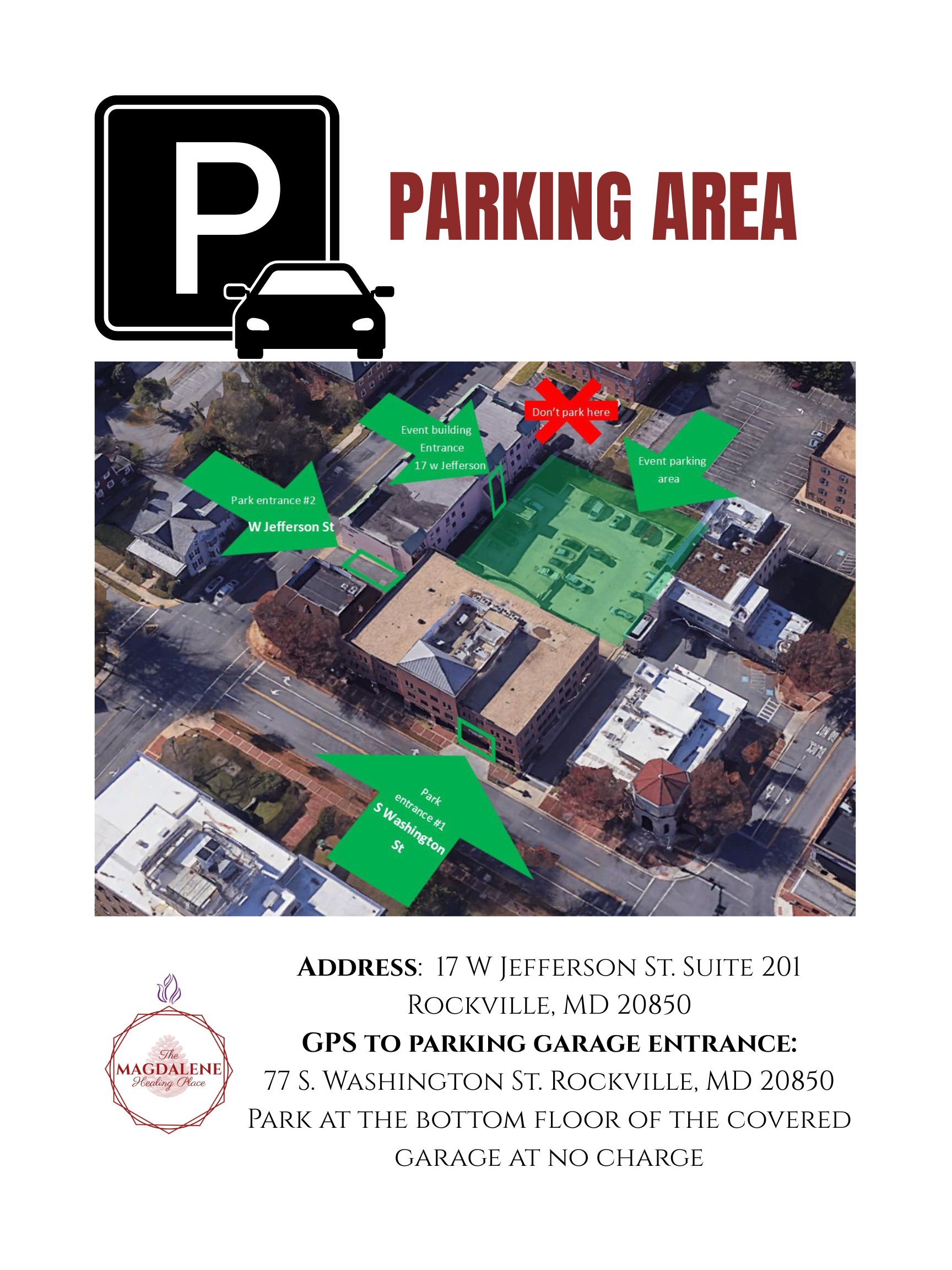 Red White and Black Simple Parking Area Poster.png