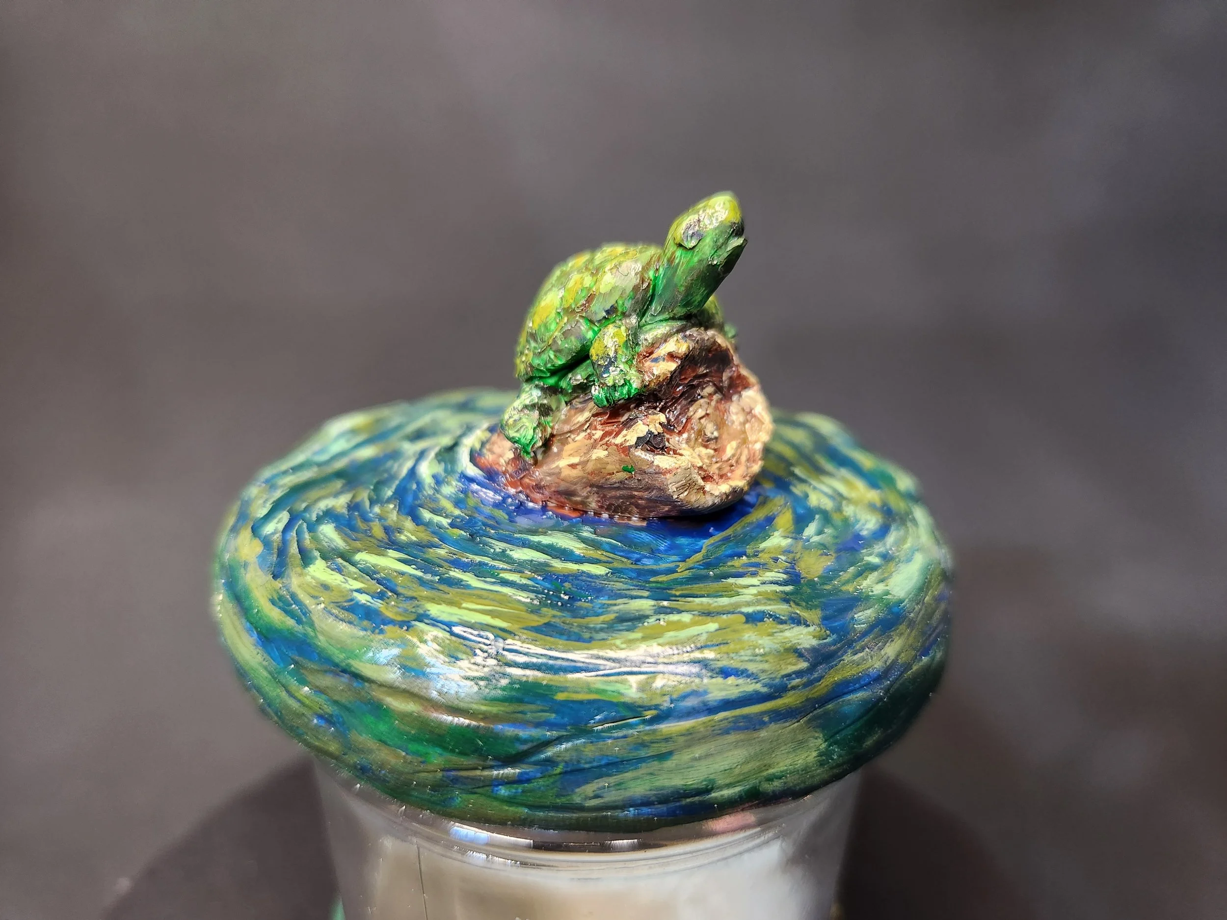 Swamp Turtle Jar