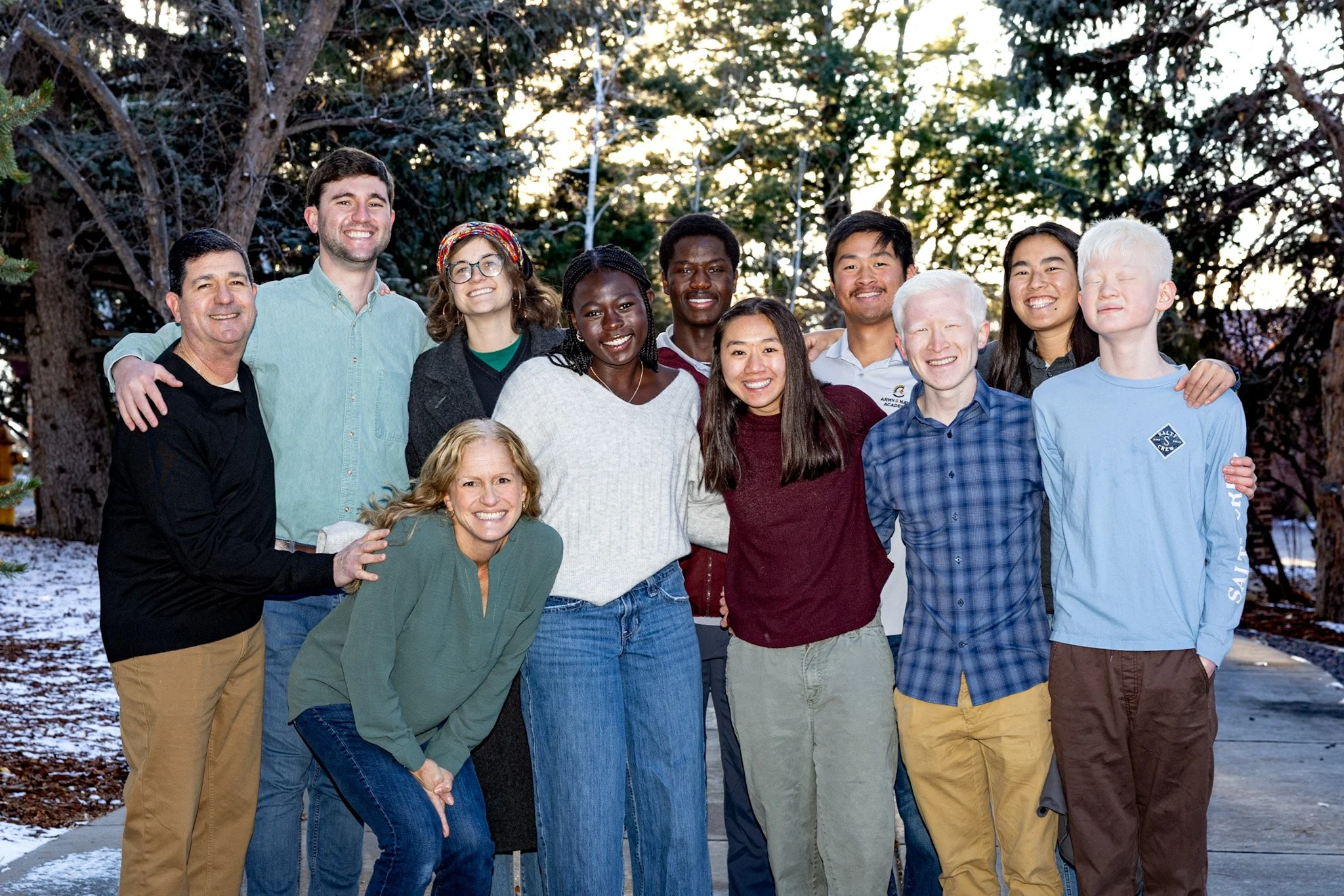 Grayson Harris with his family, whose love and support helped shape his people-first approach to wedding and portrait photography.