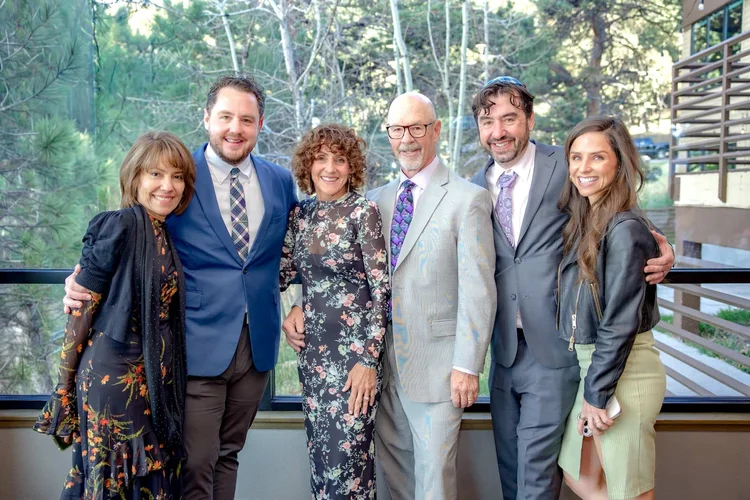 Group portrait of attendees at a professional networking event in Colorado