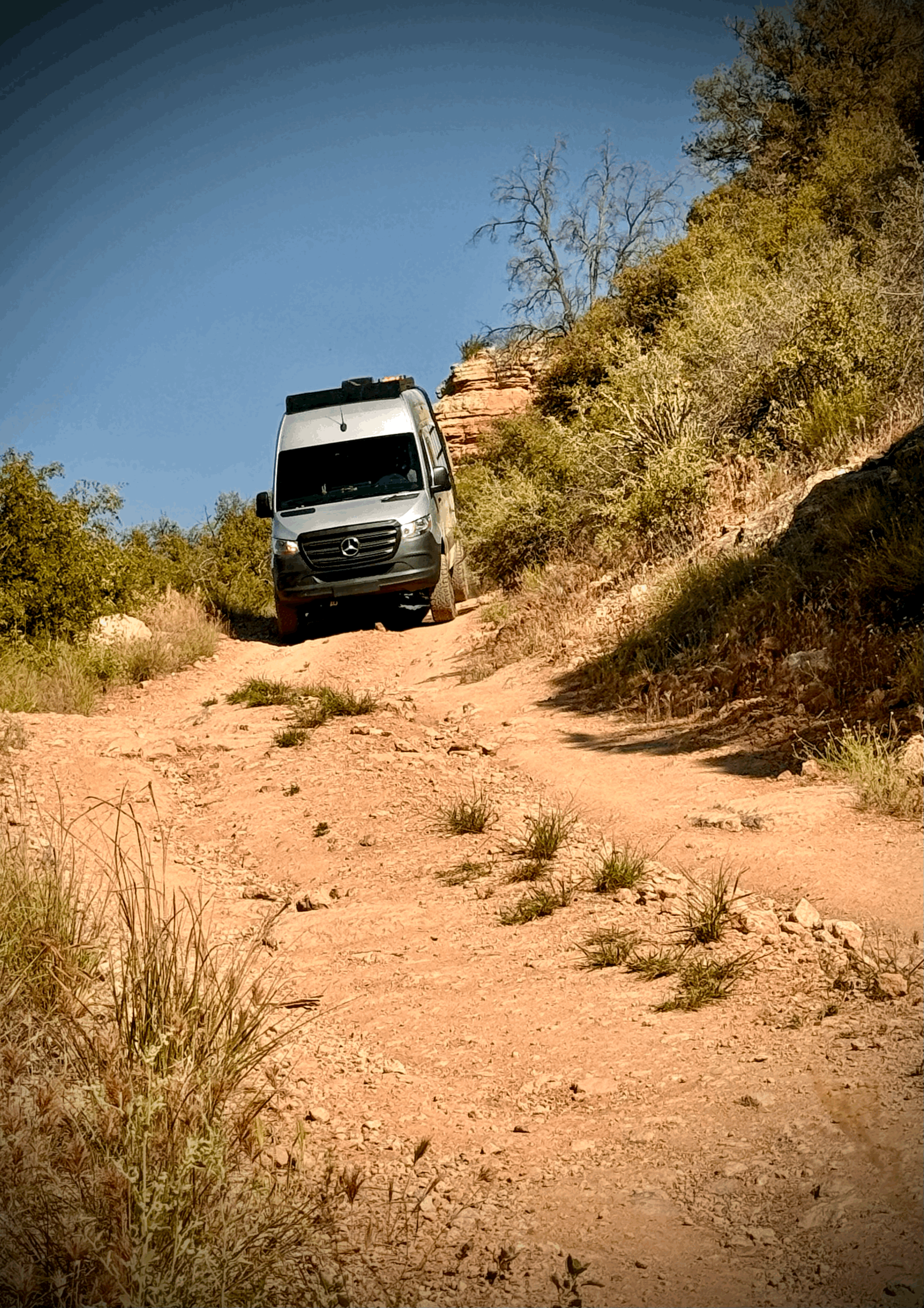sprinter van adventure Sonoran desert
