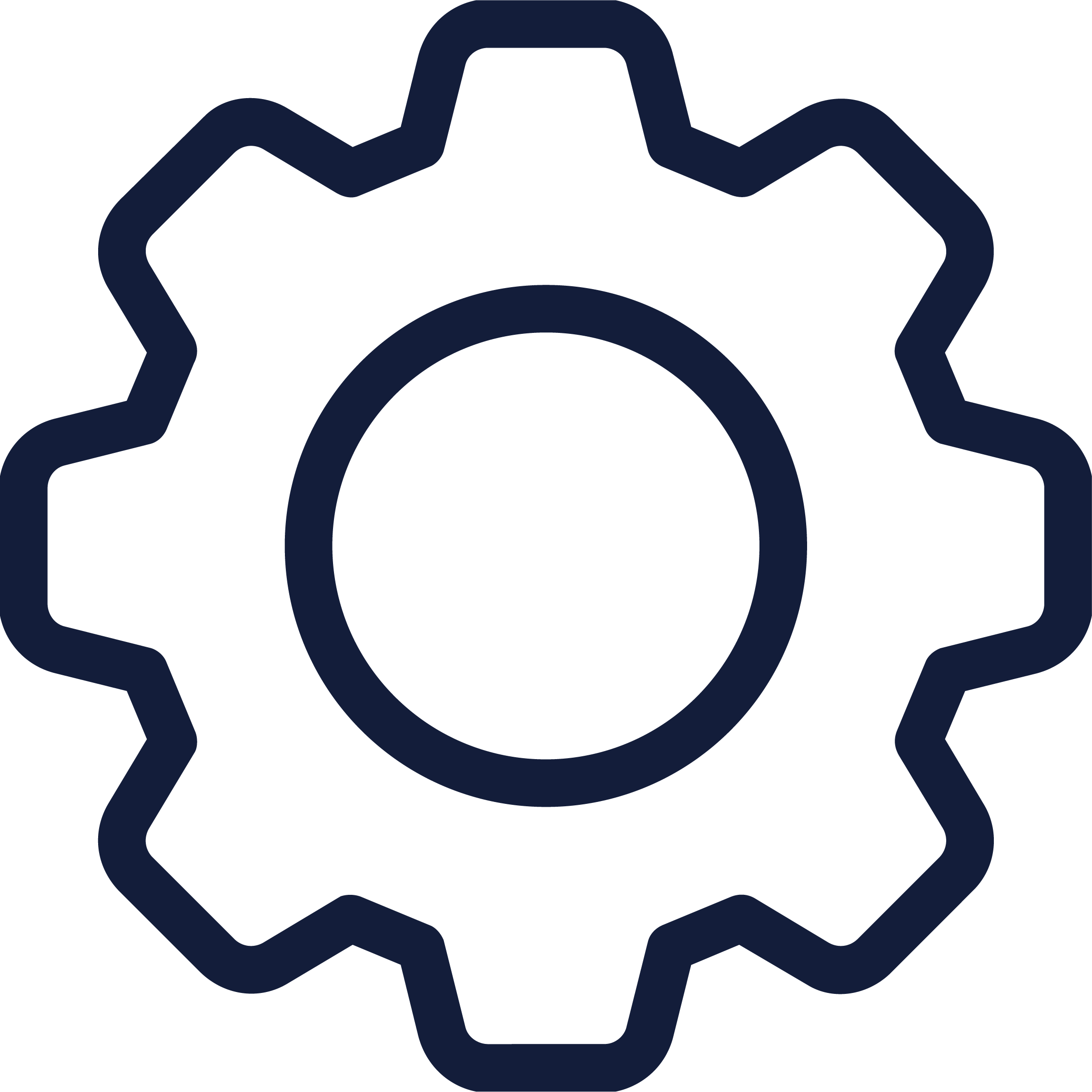 Line art icon of a person with a adjustable gear symbol in front of them, representing settings or customization.