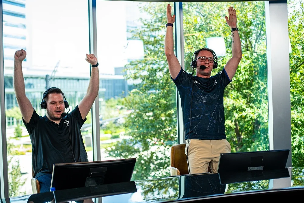 Broadcasting at Complexity HQ in Dallas, Texas
