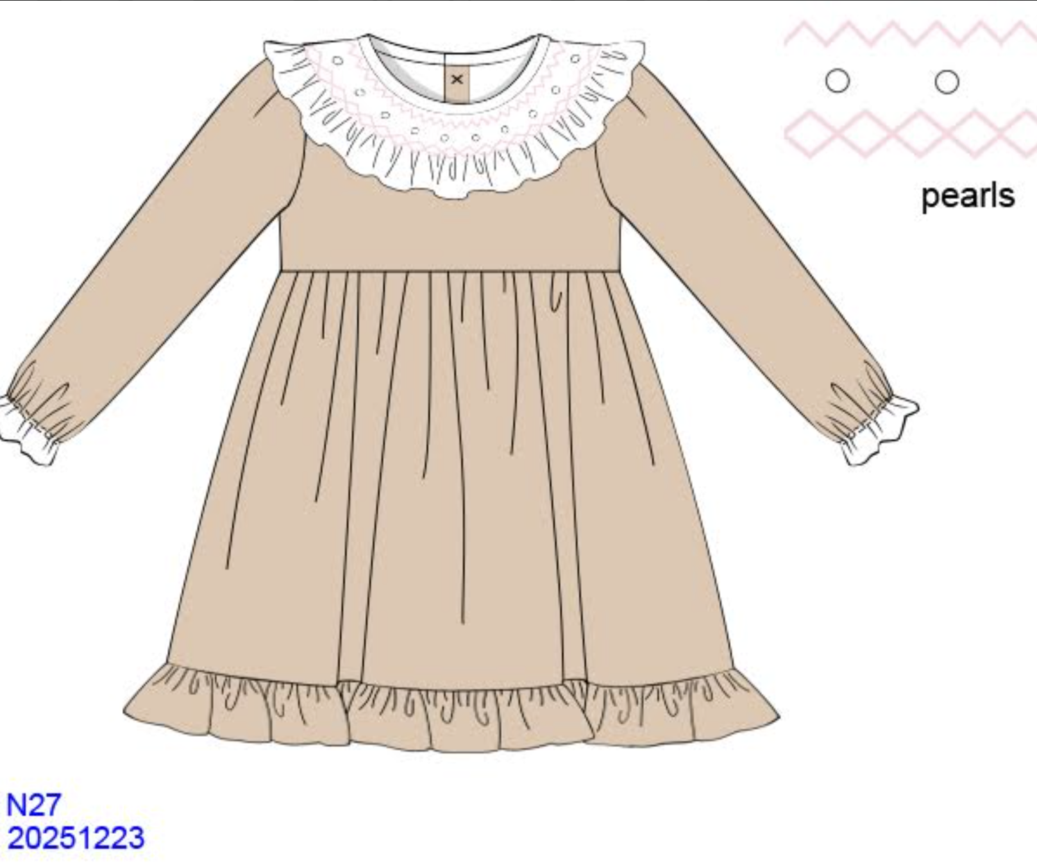 Iris Girls Dress