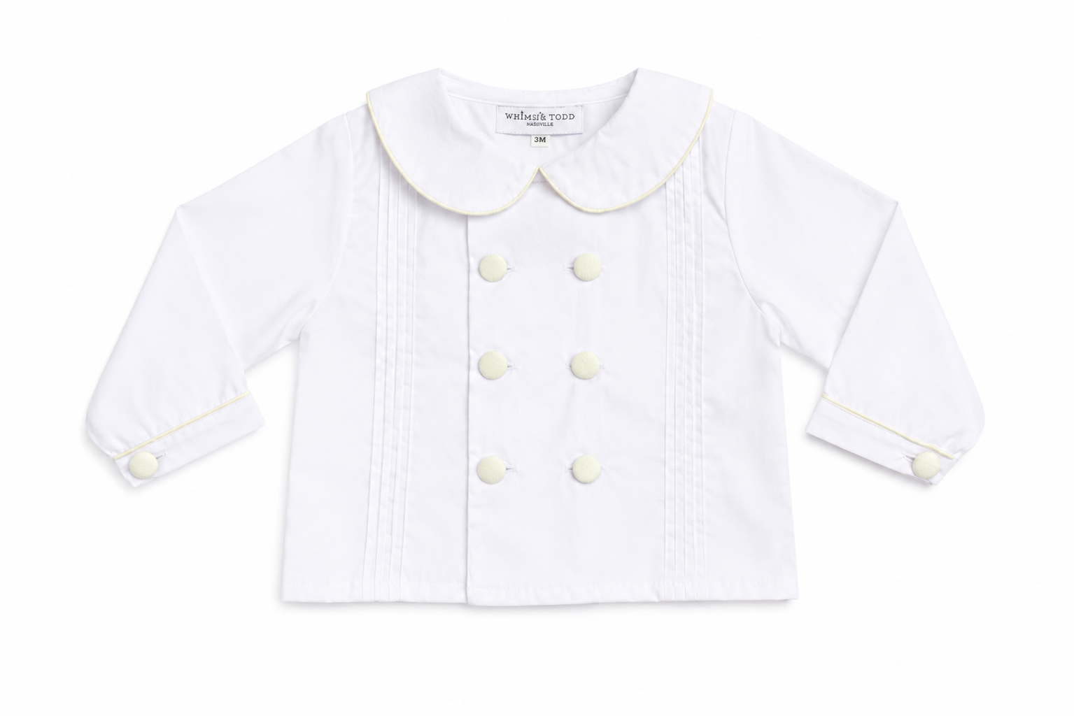 John George Dress Shirt (White) (Pre-Order)