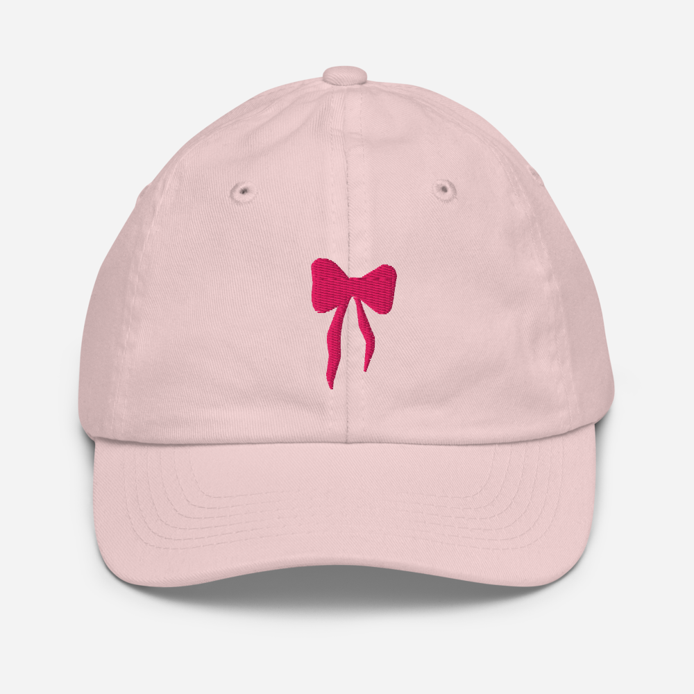 Pink Bow Baseball Cap