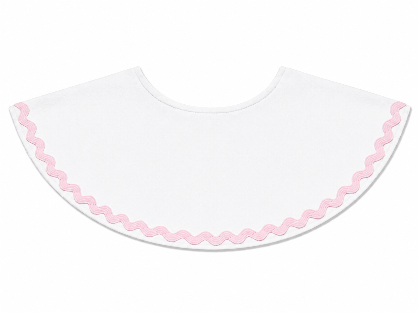 White Biblette™ (Baby Pink Accent)
