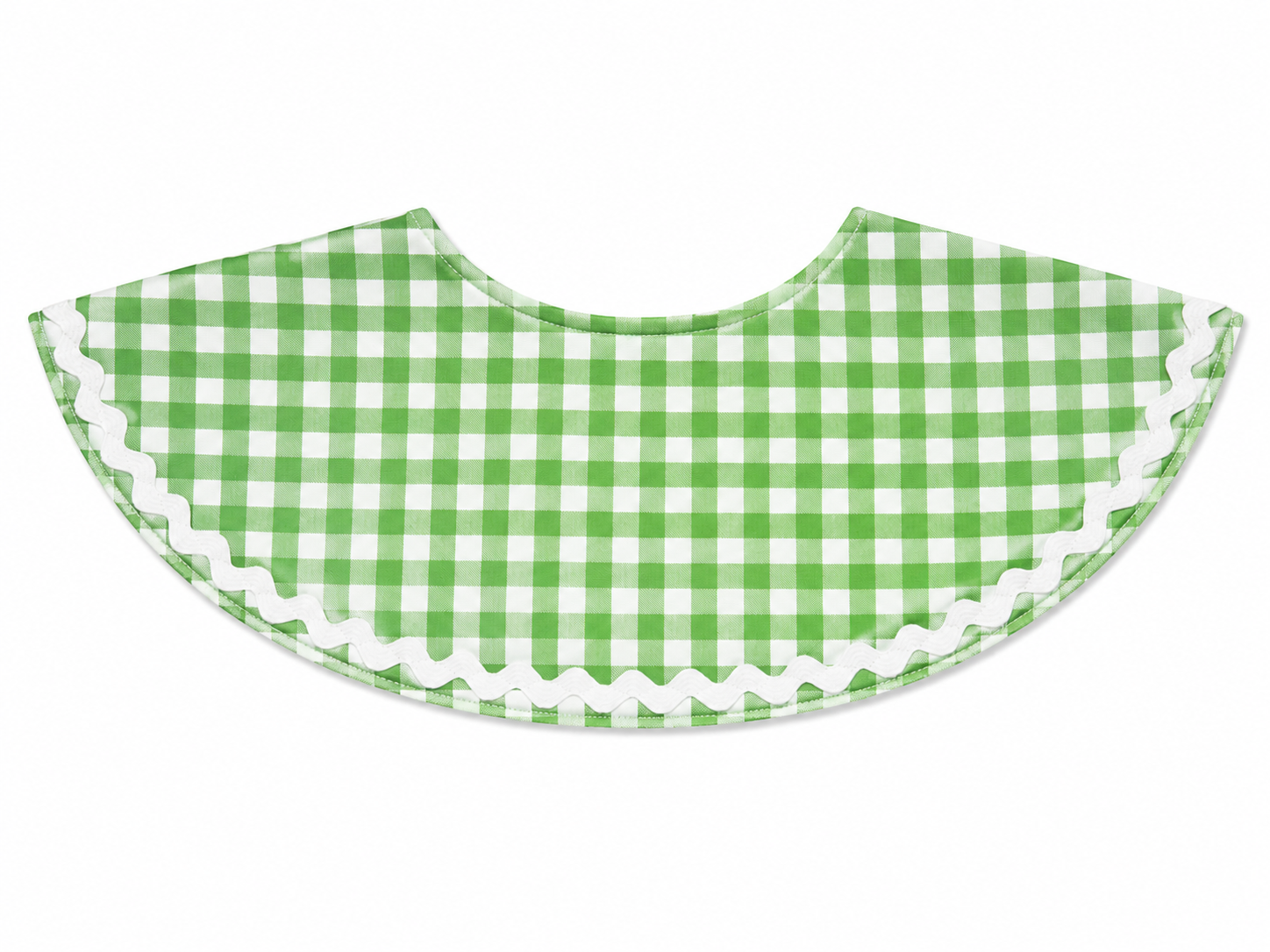 Green Gingham Biblette™ (White Accent)