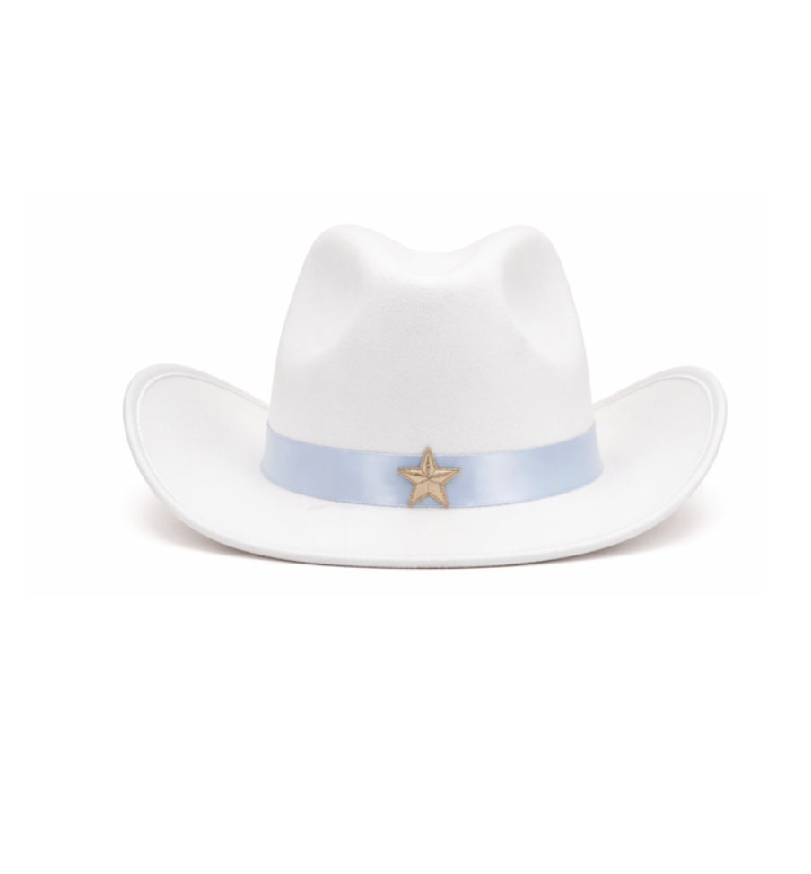 Unisex Blue/White Cowboy Hat