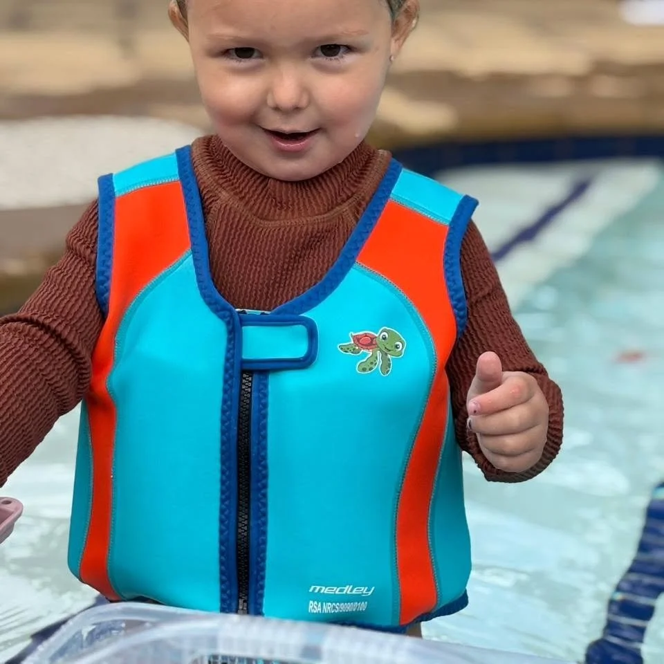 One of our precious Swim-tots having fun in the water!
Get in touch for more information.

📧: info@swimwithaj.co.za 
📱: 082 060 2519