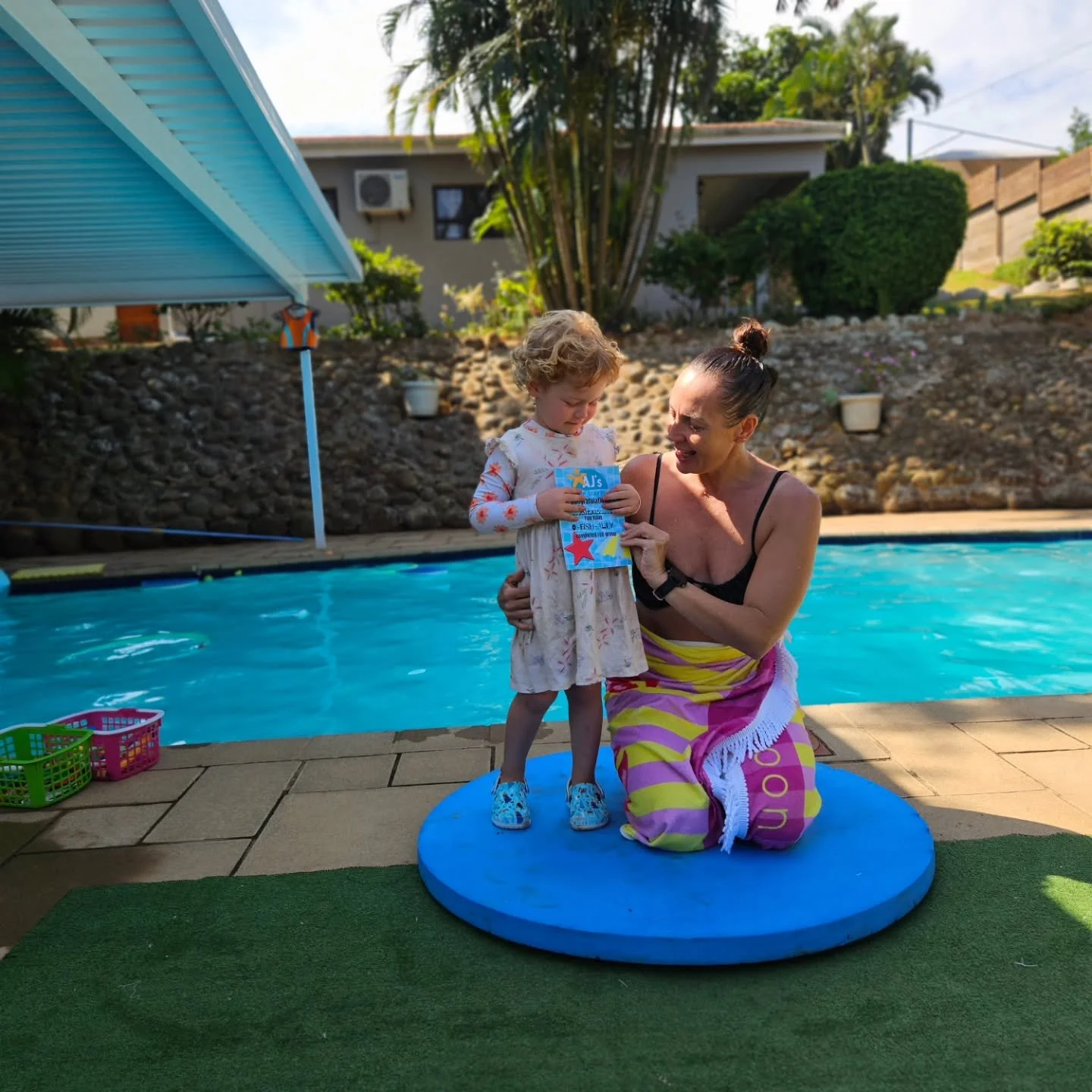 Some of our precious swimmers achieving their swim and safety benchmarks for the year. Well done!