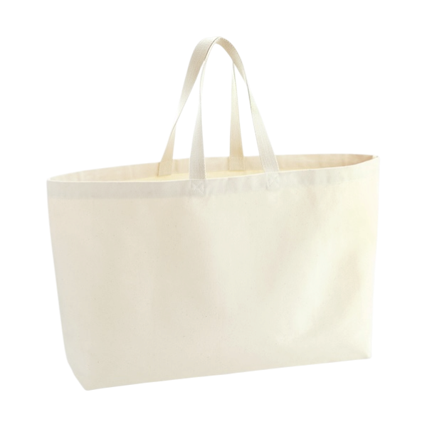 HEAVY OVERSIZED CANVAS BAG