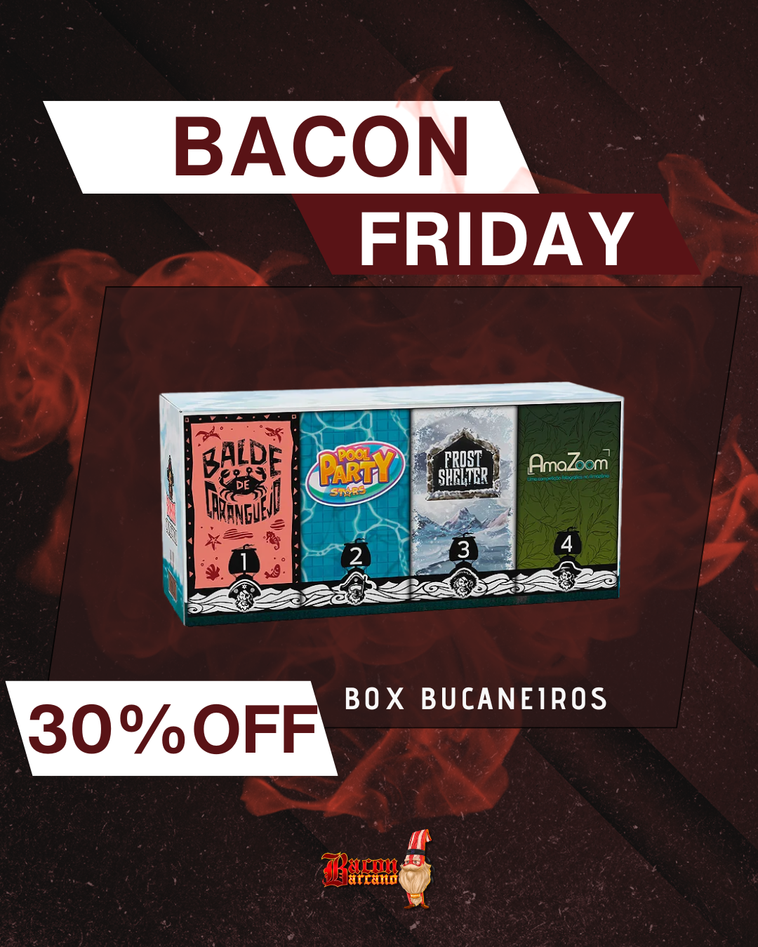 Box de Colecionador Bucaneiros Collection Vol 1