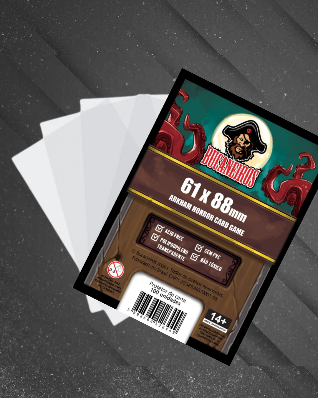 Sleeve Customizado para Arkham Horror (61 x 88)