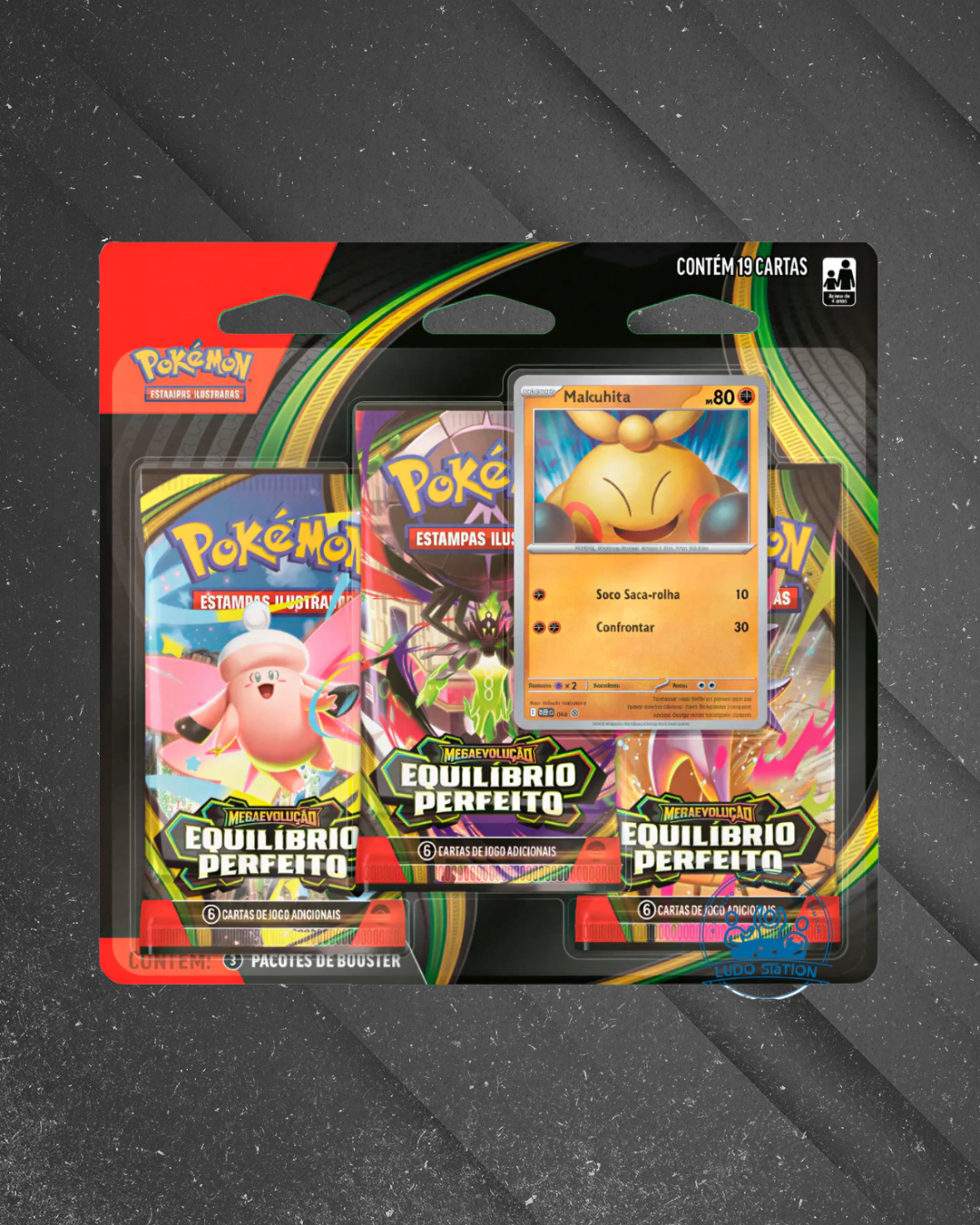 Pokémon TCG: Equilíbrio Perfeito - 3-Pack Blister [PT]