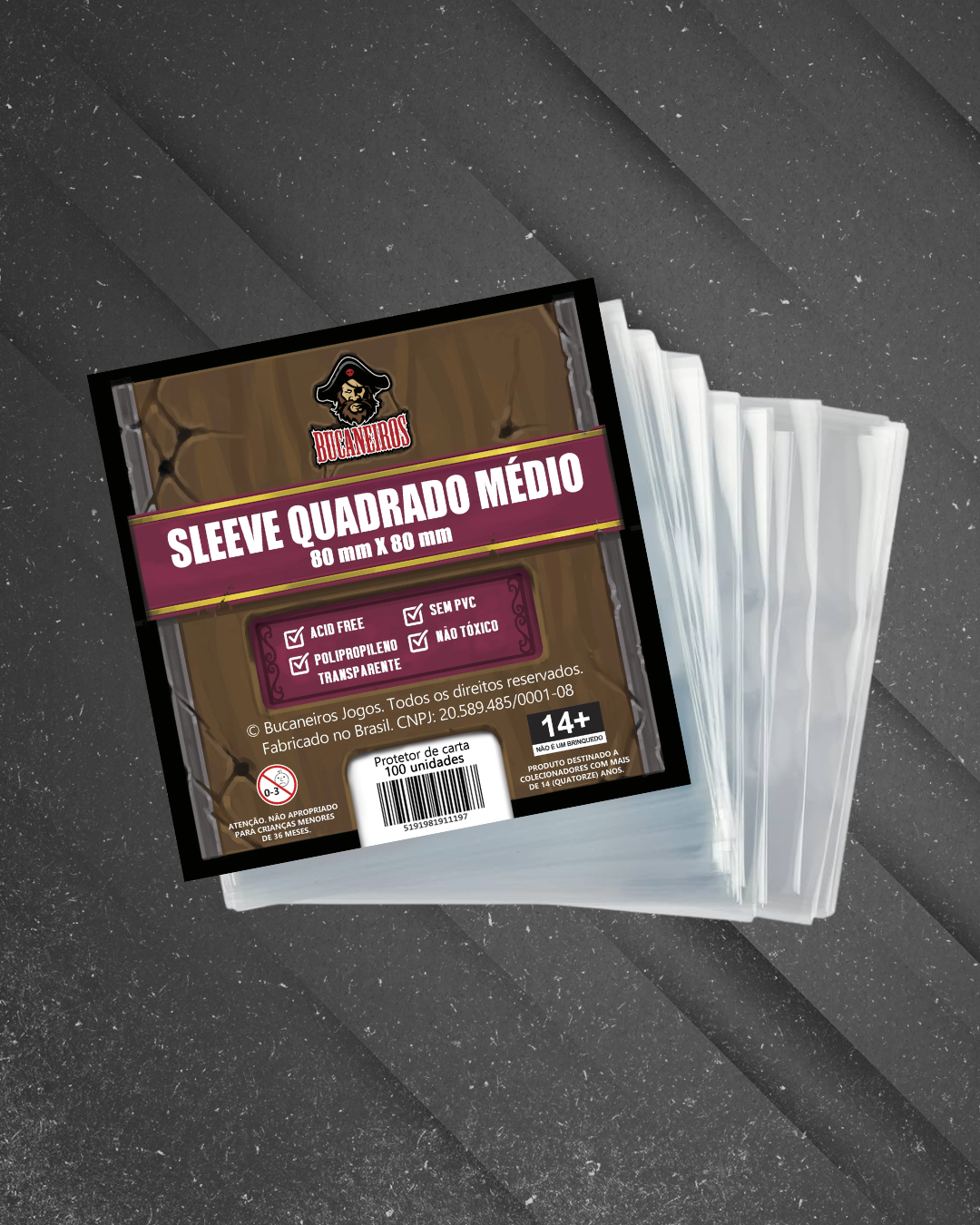 Sleeve Quadrado médio 80 x 80
