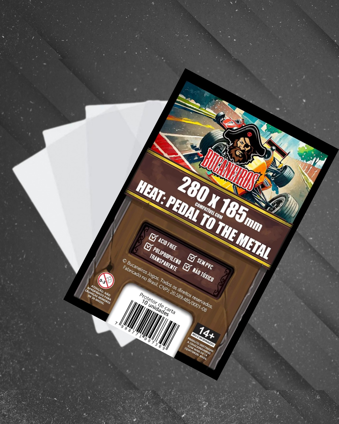 Sleeve Customizado para Heat: Pedal to the Metal (280 x 185)