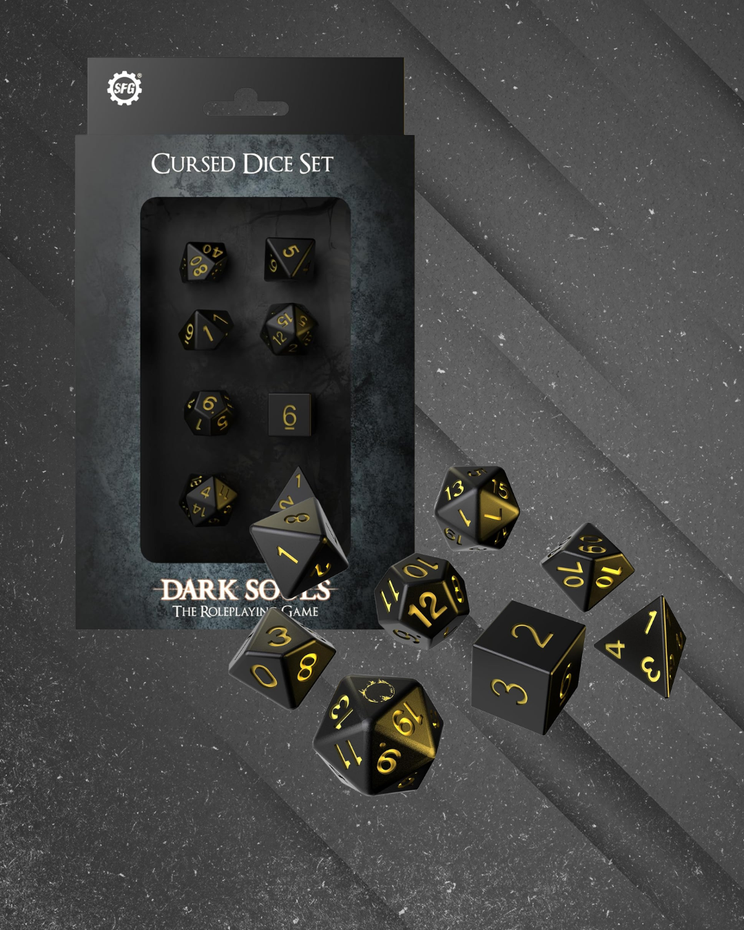 Dark Souls: RPG - Cursed Dice Set
